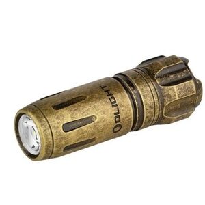 Olight i18 Brass 18th Anniversary Edition EDC Keychain Flashlight 180 Lumens